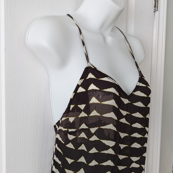 Gat Rimon 100% viscose abstract print jampsuit size 2 - Picture 9 of 12